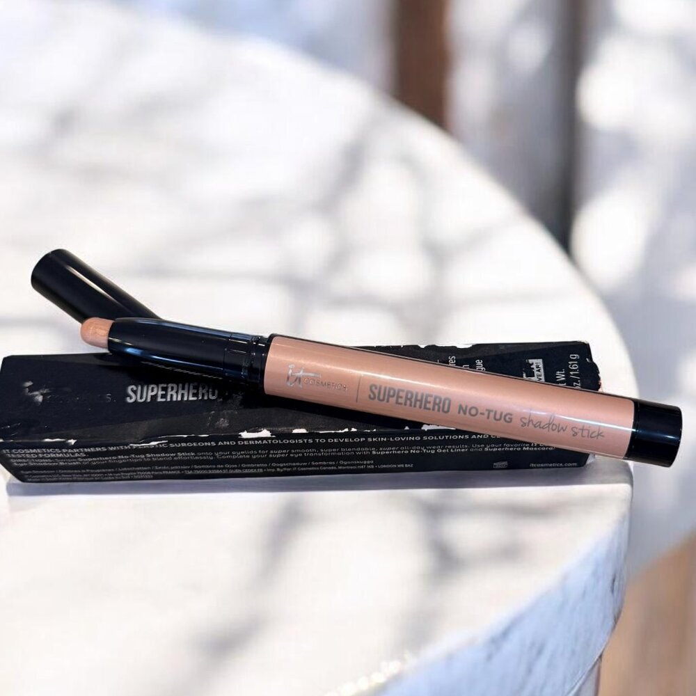 IT Cosmetics IN BOX Superhero No-Tug Longwear Eyeshadow Stick Silk Armor Shade - Picture 7 of 7